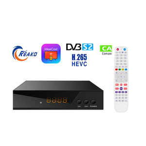 Récepteur satellite TV IP REAKO DVB-S2 H.265 HEVC GX6605H Full HD 1080P Wi-Fi USB PVR avec fente pour carte CA, compatible Conax et Irdeto - Product Image 1