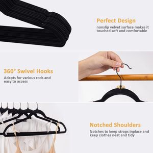 Heavy Duty Double Tiers Wooden Coat Hanger Multifunctional ABS Suit Hanger Suit Coat Bag Shoes Bedding <b>Wardrobe</b> Bathroom Kitchen - Product Image 2