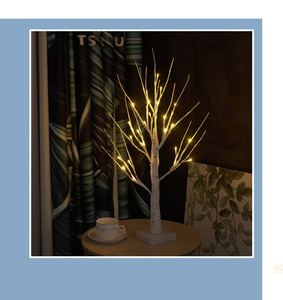 LED Twig Birch Table Tree Light Up Christmas Branch <span class=keywords><strong>Lights</strong></span> Lámpara de árbol de cena de escritorio - Product Image 2