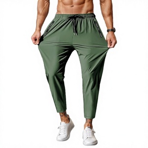 Pantalones Deportivos Casuales para Hombre, de Cintura Media, con Cordón Elástico, Bolsillos, Transpirables, de Secado Rápido, Ligeros, de Poliéster, para Correr y Trotar - Product Image 3