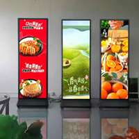 OEM ODM Pantalla Digital de Señalización de 43 Pulgadas con Soporte de Pie, Pantalla LCD HD con WIFI, Kiosco de Publicidad Comercial para Tiendas Minoristas