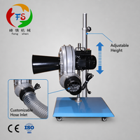 Ventilateur centrifuge mobile haute performance 1,5 kW pour extraction des gaz d'échappement de camions lourds, certifié CE ISO
