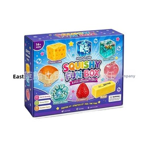 8-Piece Boxed Rubber Maltose Stress-Relief Squeeze Toy <b>Blind</b> Box Set - Product Image 5