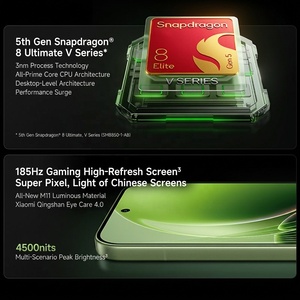 สินค้ามาใหม่ 2026 Redmi K100 Pro |   Snapdragon 8 Elite V-Series, หน้าจอเกมมิ่ง 185Hz, Xiaomi HyperOS 3, โทรศัพท์ 5G รุ่น Fluorescent Glow - Product Image 3