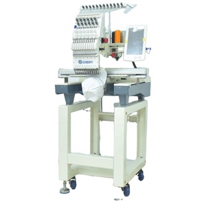 Máquina de Bordar Industrial Doméstica, de 1 o 2 Cabezales, 12 o 15 Agujas, Computarizada, para Camisetas y Gorras - Product Image 1