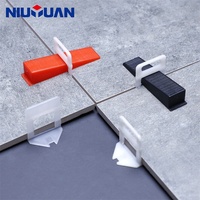 Système de nivellement de carreaux NIUYUAN OEM, clips de nivellement personnalisés, système anti-décalage de carreaux