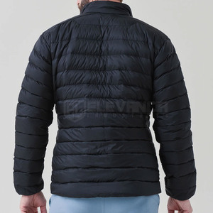Chaqueta de invierno con capucha para hombre personalizada al por mayor, abrigo cálido, chaqueta acolchada de talla grande a la moda de alta calidad - Product Image 6