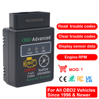 Fábrica de Origen para Dropshipping V02H4 Escáner Bluetooth Mini Elm327 Obd2 para Borrar Códigos de Falla Lector de Códigos y Herramienta de Diagnóstico OBD para Automóvil