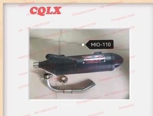 <span class=keywords><strong>ท่อไอเสีย</strong></span>รถจักรยานยนต์ 110cc 125cc สำหรับ Mio110 Mio125 Raider150 WAVE <span class=keywords><strong>110</strong></span> 125 XRM110 125 - Product Image 4