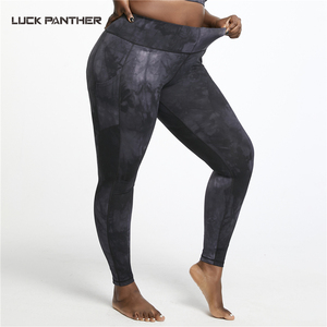 OEM PANTHER Grande Taille Disponible Impression Numérique Sous-vêtements de Sport Ensemble Yoga Stretch Respirant Collants de Sport pour Femmes Leggings - Product Image 4