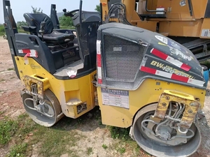 Tuyệt Vời Được Sử Dụng Đức Nhựa Đường Con Lăn Bomag Secondhand Hamm 120ad Đôi Thép Trống Con Lăn Hàng Hóa Tại Chỗ Cho Bán Đường Lăn - Product Image 2