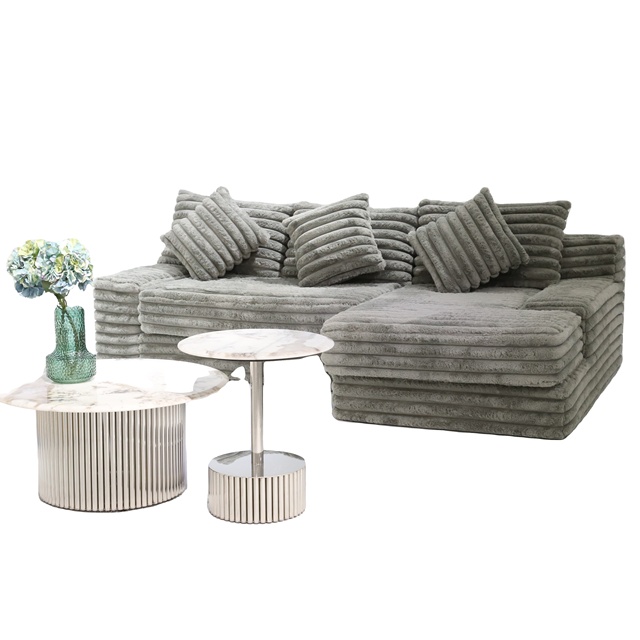 Nordic Living Room Comfortable Three Sofa Soft Sponge One Seaters Armchair Lazy Sofa Chairs Compression Sofa