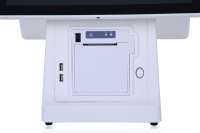 Sistema POS Inteligente de Doble Pantalla, Caja Registradora Táctil con Impresora Integrada para Pequeños Negocios, Comercios Minoristas y Cafeterías
