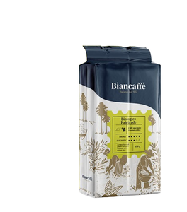 Buen precio Paquete de café molido en bolsa para la venta Italia Arábica y Robusta 100% Café ligero tostado Sabor ácido Café molido - Product Image 2