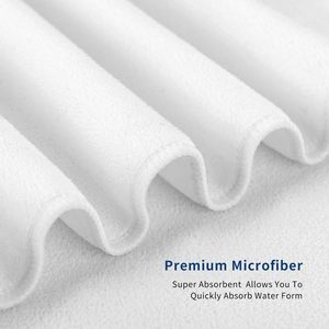 Toalla de playa <span class=keywords><strong>Dominica</strong></span> Logotipo de equipo personalizado 30x60cm Toalla deportiva de secado rápido de microfibra para piscina Baño Toalla promocional para el hogar - Product Image 4