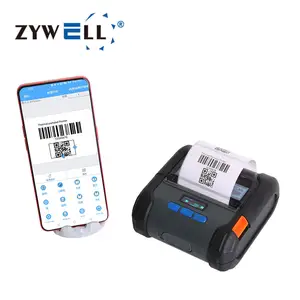 새로운 발사 ZM04 핸드 헬드 Impresora 미니 80mm 휴대용 열 바코드 라벨 스티커 프린터