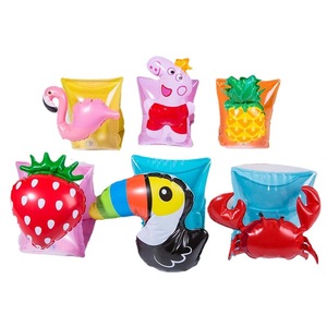 Bracelets de natation gonflables en <span class=keywords><strong>PVC</strong></span> à prix avantageux, motifs de dessins animés mignons, anneaux flottants, tubes de natation, bracelets de natation gonflables pour enfants - Product Image 1