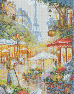 <span class=keywords><strong>France</strong></span> Tour Paysages 5D DIY <span class=keywords><strong>Diamant</strong></span> Peinture Kit Tissu Imprimé Pierres Précieuses Perles <span class=keywords><strong>Broderie</strong></span> Produit du Fabricant - Product Image 2