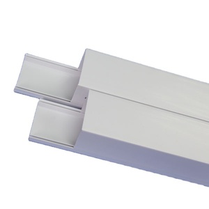 Gouttière électrique de bonne qualité, Tube de gestion de câble en PVC, gaine de canal/protecteur de câble carré - Product Image 1