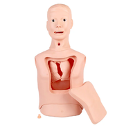 Simulador de Entrenamiento Nasogástrico de Medio Cuerpo, Modelo de Enseñanza de Intubación Endotraqueal, Modelo Anatómico Médico, Maniquí de Enfermería