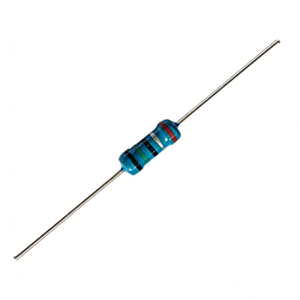 Résistance à film métallique à haute résistance thermique 0,25W-5W, résistance à film métallique à performance stable pour charge - Product Image 1