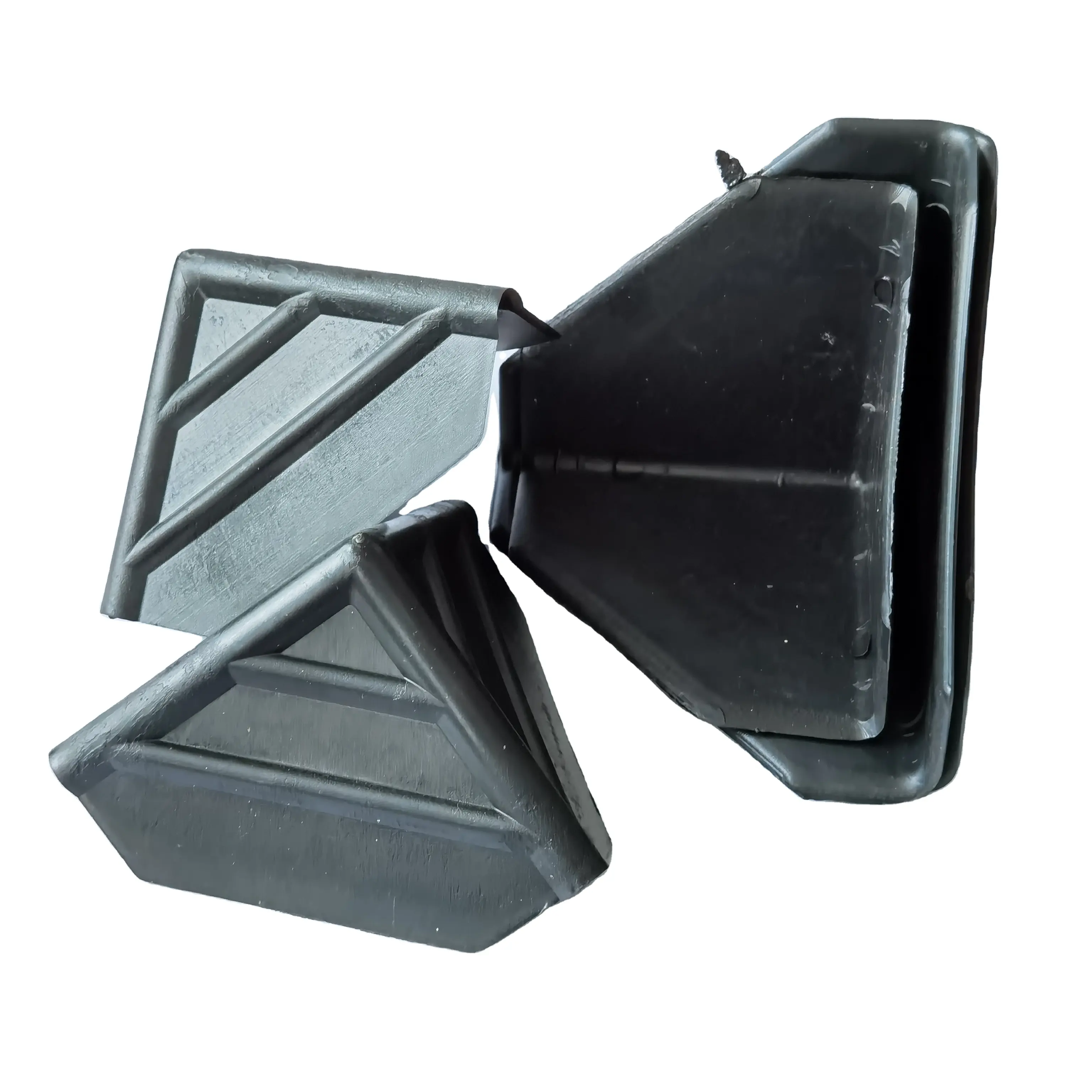 Black Carton Box Protector Plastic Edge Protector Custom Size Custom Shape Edge Protective Corner for Shipping Anti Shock CN;GUA