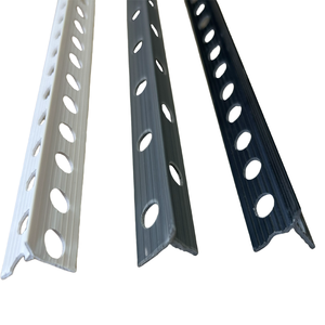 Ligne de rainure en PVC Edg pour plâtre perle de cloison sèche extrusion de plastique carreau de céramique perle d'<span class=keywords><strong>angle</strong></span> Edg pour mur plâtre - Product Image 1