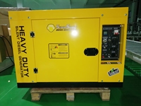 Heimgebrauch 5KW Super Silent Tragbarer Diesel generator, schall dichter geräuscharmer 220V 50Hz, mit Elektro start und Rädern, Fabrik preis