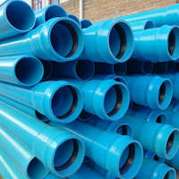 Tuyau en PVC de haute qualité, diamètre 200 mm, tuyau d'eau en PVC pour systèmes d'irrigation