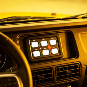 Boîtier de relais 6 voies pour UTV/ATV, panneau de commande Plug and <span class=keywords><strong>Play</strong></span> avec gradation automatique pour barres lumineuses LED - Product Image 1