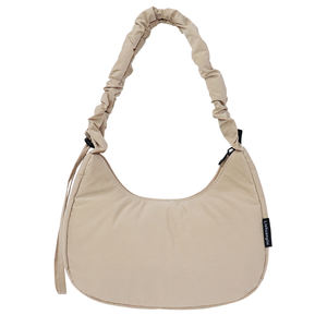 กระเป๋าสะพายไหล่แบบสายเดี่ยวเรียบง่าย สไตล์ Preppy ลายตัวอักษร ปิดด้วยซิป ขนาด 7 นิ้ว น้ำหนักเบา ผลิตจากผ้าโพลีเอสเตอร์รีไซเคิล แบรนด์ SENDA - Product Image 3