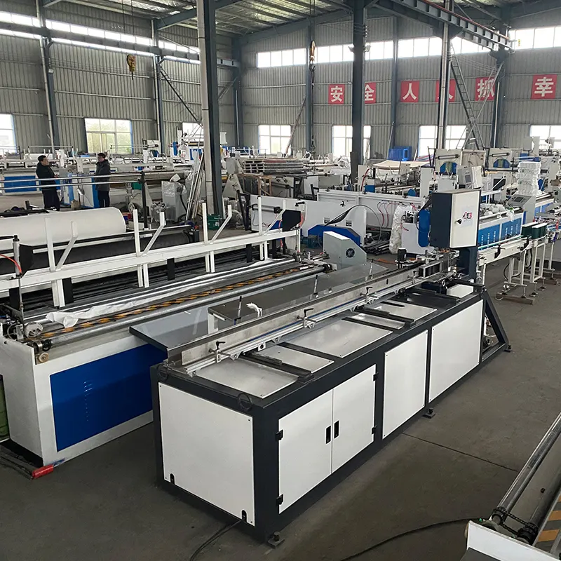Low price fully automatic printing toilet paper cutter cutting machine manual kitchen paper cutting machine