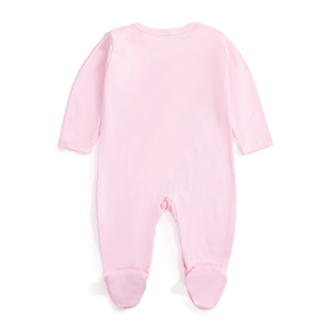 Combinaison de sommeil pour nouveau-né, manches longues, en coton tricoté uni, fermeture éclair bidirectionnelle, unisexe, automne, bébé - Product Image 3