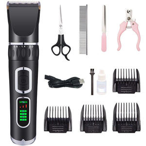 Cortadora de Pelo Eléctrica para Mascotas Limei B8 Recargable para Perros y Gatos con Cuchillas y Accesorios para el Aseo - Product Image 4