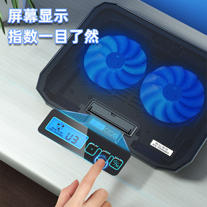 Base de Refrigeración para Portátil Core Ice Zun N106, Ventilador Doble ABS, Soporte de Ventilador de Extracción, Refrigeración por Aire para Juegos - Product Image 4