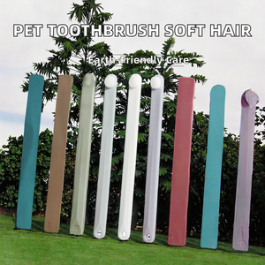 แปรงสีฟันสำหรับสัตว์เลี้ยง คุณภาพดี ขนแปรงนุ่มพิเศษ สำหรับแมว สุนัข กระต่าย ยี่ห้อ <span class=keywords><strong>Mr</strong></span>. <span class=keywords><strong>Tom</strong></span> Eco-Friendly Plastic ช่วยทำความสะอาดช่องปาก - Product Image 2