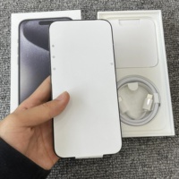 Teléfono Inteligente 15 Pro Max Desbloqueado 5G Doble SIM Octa Core CDMA Francés Español Inglés 256GB/512GB RAM Pantalla de 120Hz Juegos IOS NFC