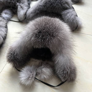 <span class=keywords><strong>Gorro</strong></span> Ruso Soviético <span class=keywords><strong>Ushanka</strong></span> con Orejeras de Piel de Zorro, <span class=keywords><strong>Gorro</strong></span> de Aviador de Felpa para Invierno, Grueso - Product Image 3