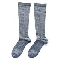 Chaussettes de compression chauffantes antibactériennes à infrarouge lointain pour hommes, hauteur genou, élastiques, anti-embolie