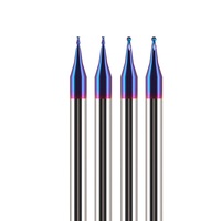 PULSTOOL HRC60 Fraise carrée en carbure à hélice haute précision 0,2 mm-0,9 mm, support ODM et OEM personnalisés 30/35/45