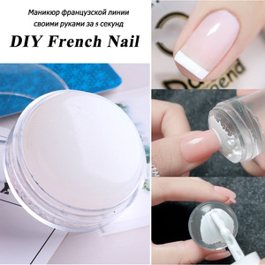 Outil <span class=keywords><strong>de</strong></span> tamponnage en acrylique pour nail art, tête en silicone souple, tampon en gelée, motif sourire, gabarit <span class=keywords><strong>de</strong></span> <span class=keywords><strong>manucure</strong></span> pour le style des ongles - Product Image 4