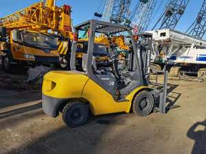 <b>Used</b> Heavy Duty Japanese Forklift for FD30 3 Ton Diesel Engine Construction Forklift with Three Stage Side Shift - Product Image 6