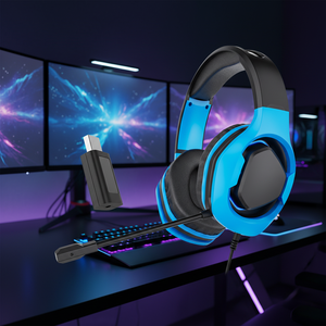 Professional Customized Portable Comfortable 2.4g Wireless Gaming <strong>Headset</strong> With LED Light - Product Image 1