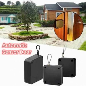 Cierrapuertas Automático sin Perforaciones, Cierre Automático para Puerta Corredera, Cierrapuertas con Sensor para Puerta de Vidrio, Dispositivo de Cierre con Tensión de 500G - Product Image 2