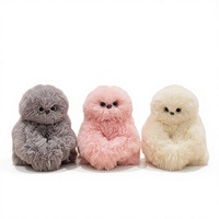 Poupée Kawaii Heal AI Hibou Mirumi, Robot Animal de Compagnie en Peluche, Peut Chantonner, Se Tourner la Tête, Apprend à Parler, Poupée Électrique, Jouet en Peluche, Breloque de Sac
