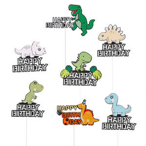 <span class=keywords><strong>เค้ก</strong></span>อบตกแต่งด้วยไดโนเสาร์น้อยน่า<span class=keywords><strong>รัก</strong></span>แต่งตัว Plug-In เด็กชายเค้กวัน<span class=keywords><strong>เกิด</strong></span>ทารก Topper - Product Image 3