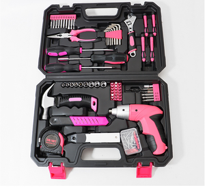 151-Piece Household Tool Set Portable <b>Drill</b> Multifunctional <b>Hand</b> With Plastic Toolbox Storage Case OEM <b>Hand</b> Operated Screwdriver - Product Image 1