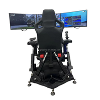 Simulador de Vuelo de Avión RV de Gran Venta, Juego Inmersivo de Vuelo, Máquina de Juego de Realidad Virtual 9D para Negocios