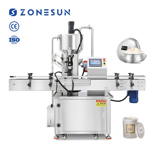 ZONESUN ZS-WCHJ1C pompe à Piston automatique pommade liquide visqueux gelée de pétrole cosmétique crème pâte Machine de remplissage avec chauffage - Product Image 1