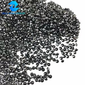 Moissanite Loose Diamond Round Black Eight Heart Eight Arrow Cut Jewelry Setting Stones For Jewelry Making - Product Image 2